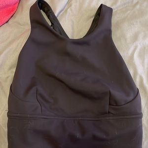 Black Lulu Top Size 2